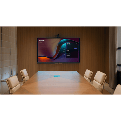 Yealink MeetingBoard 86 Pro, Centro de Colaboración Inteligente con IA, 4K UHD, Android 13, Micrófonos Integrados y Cámara Ultra Gran Angular