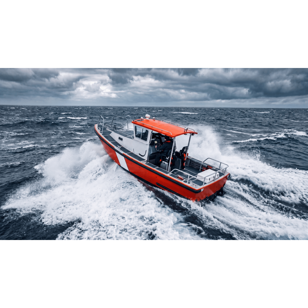 Radio Móvil Marino VHF / 25W / IPX4 / DSC Clase D con GPS / Pantalla LCD / Negro