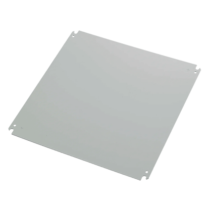 Gabinete de Uso Exterior MAS 600 x 400 x 240 mm NEMA 4/12/13; IP66; IK10 de Acero Dulce 1.5 mm con Platina de Montaje Incluida Color Gris Claro