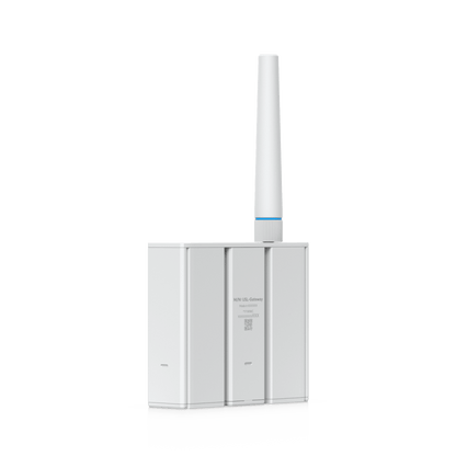 Gateway SuperLink Inalámbrico de Largo Alcance y Baja Latencia para Sensores UniFi Protect con Alcance de hasta 2 km, Alimentación PoE/USB-C y Montaje en Pared o Riel DIN