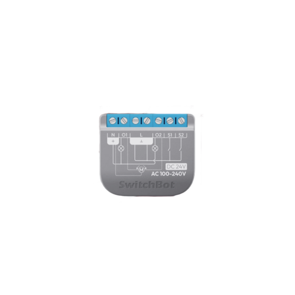 Relay Switch Inteligente 2 Canales / WiFi + BLE / Medición Consumo / 10A por Canal / Protección Sobrecarga / Compatible Matter / 42 x 36 x 16 mm (1.7 x 1.4 x 0.6 in)