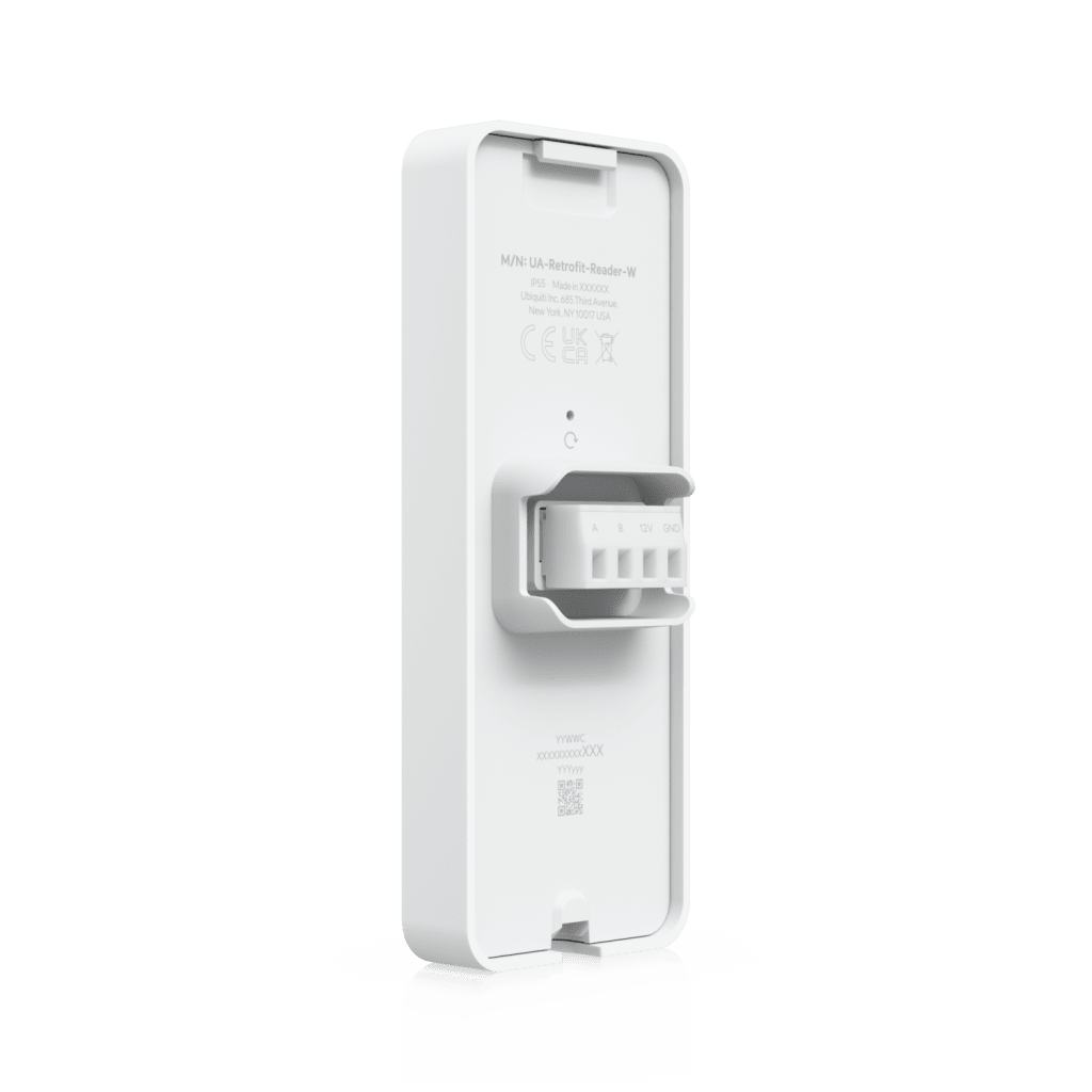 Lector Retrofit OSDP para Interior y Exterior con Soporte para Tarjeta NFC, Compatible con UniFi Retrofit Hub y Cableado Existente
