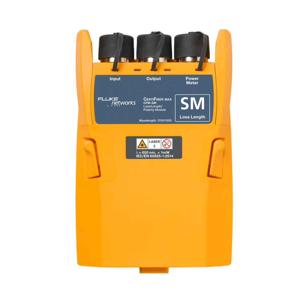 Certificador de Fibra Óptica MPO MMC Pinned/Unpinned CertiFiber Max  / Test Set de Pérdida Óptica / 24 Fibras en 1 Segundo  / Sistema Versiv / LinkWare Live / Doble Inspección