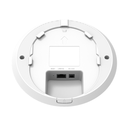 Punto de acceso Wi-Fi 6 para interior en techo hasta 1.77 Gbps doble banda 802.11ax MU-MIMO 2x2