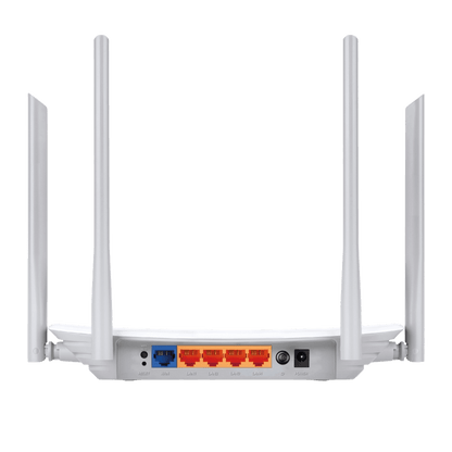 Router Inalámbrico / Boble Banda AC750 / 3 Antenas Externas Omnidireccional / 4 Puertos LAN 10/100 Mbps / 1 Puerto WAN 10/100 Mbps / EasyMesh