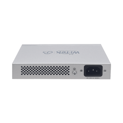 Switch PoE / Administración en la nube / Con 8 puertos 10/100 Mbsp PoE af/at / 2 Puertos Uplink 10/100/1000 Mbps /  Presupuesto 100 W / PoE hasta 250 metros / Soporta protocolo ONVIF
