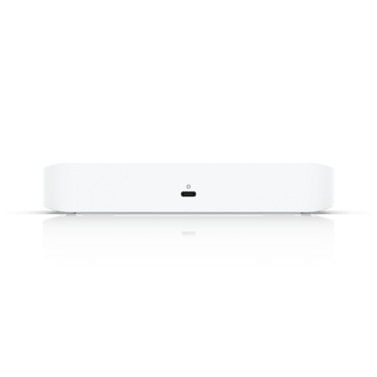 USW Flex XG Switch Capa 2, Compacto de 4 Puertos 10GbE, Puede ser Alimentado por un Puerto GbE PoE+ o con un Adaptador 5 Vcc USB-C