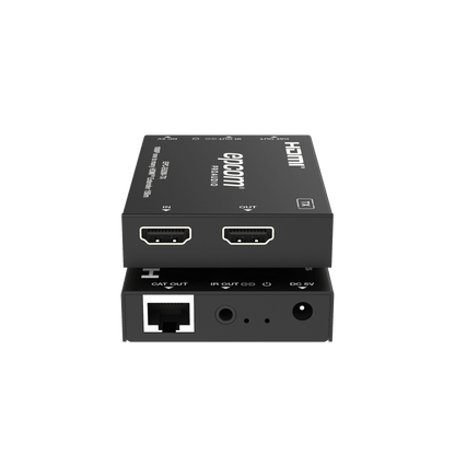 Extensor HDMI™ Sobre IP | Codificador Y Decodificador | 150m Por Cable CAT6 | Compatible Con Red Gigabit | Video Full HD | Compresión EZCast | Control IR Unidireccional
