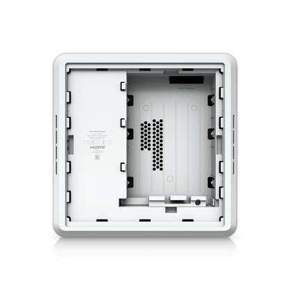 UniFi Protect UNVR-Instant – Grabador de Video en Red con Soporte para HDD de 3.5”, Switch PoE Integrado de 6 Puertos GbE (40W) y Puerto HDMI Viewport
