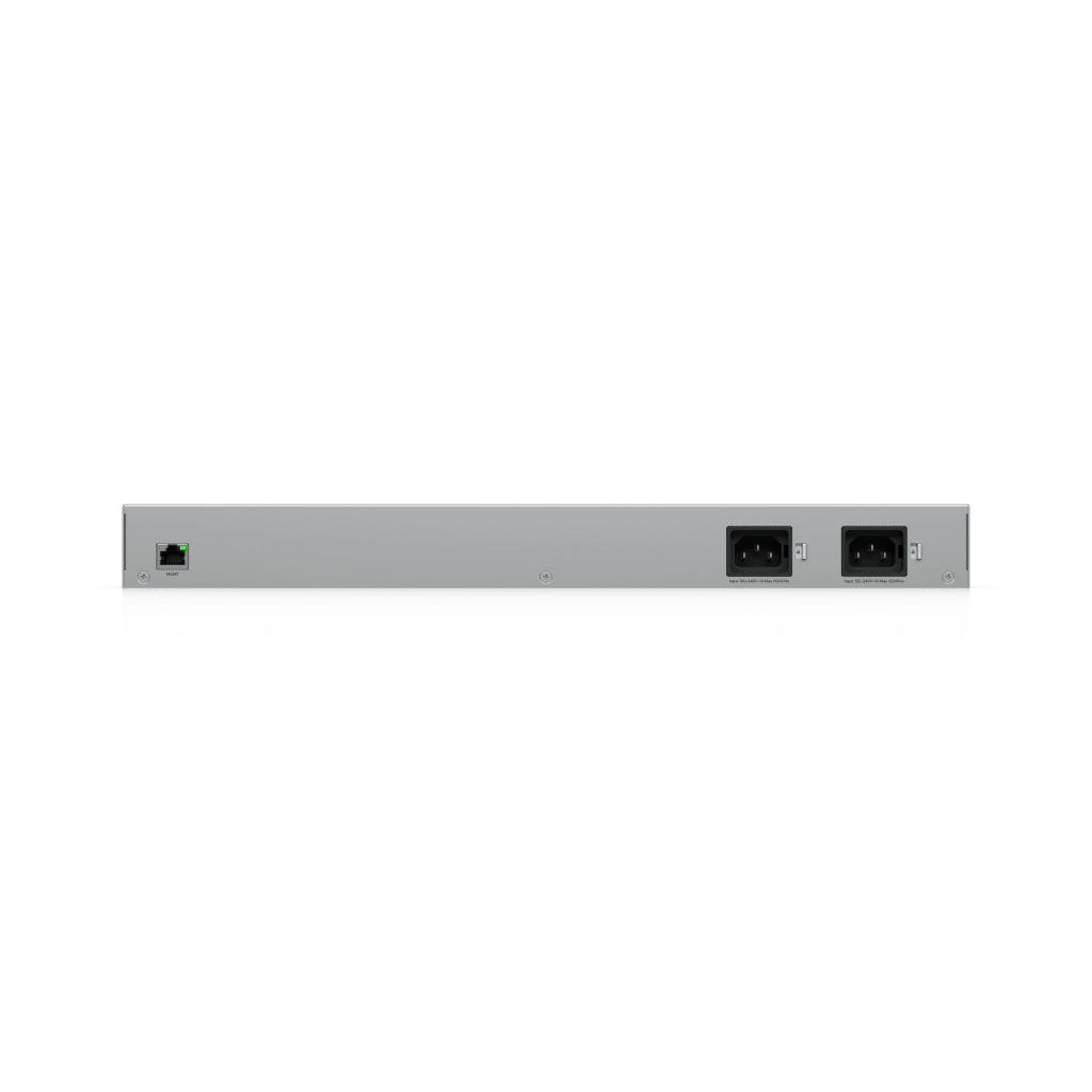UniFi USW-WAN – Switch WAN Capa 2 con Uplinks SFP+ 10G, Puerto RJ45 GbE y Alimentación CA Redundante para Alta Disponibilidad con UniFi Gateways en Modo Shadow (Rack 1U)