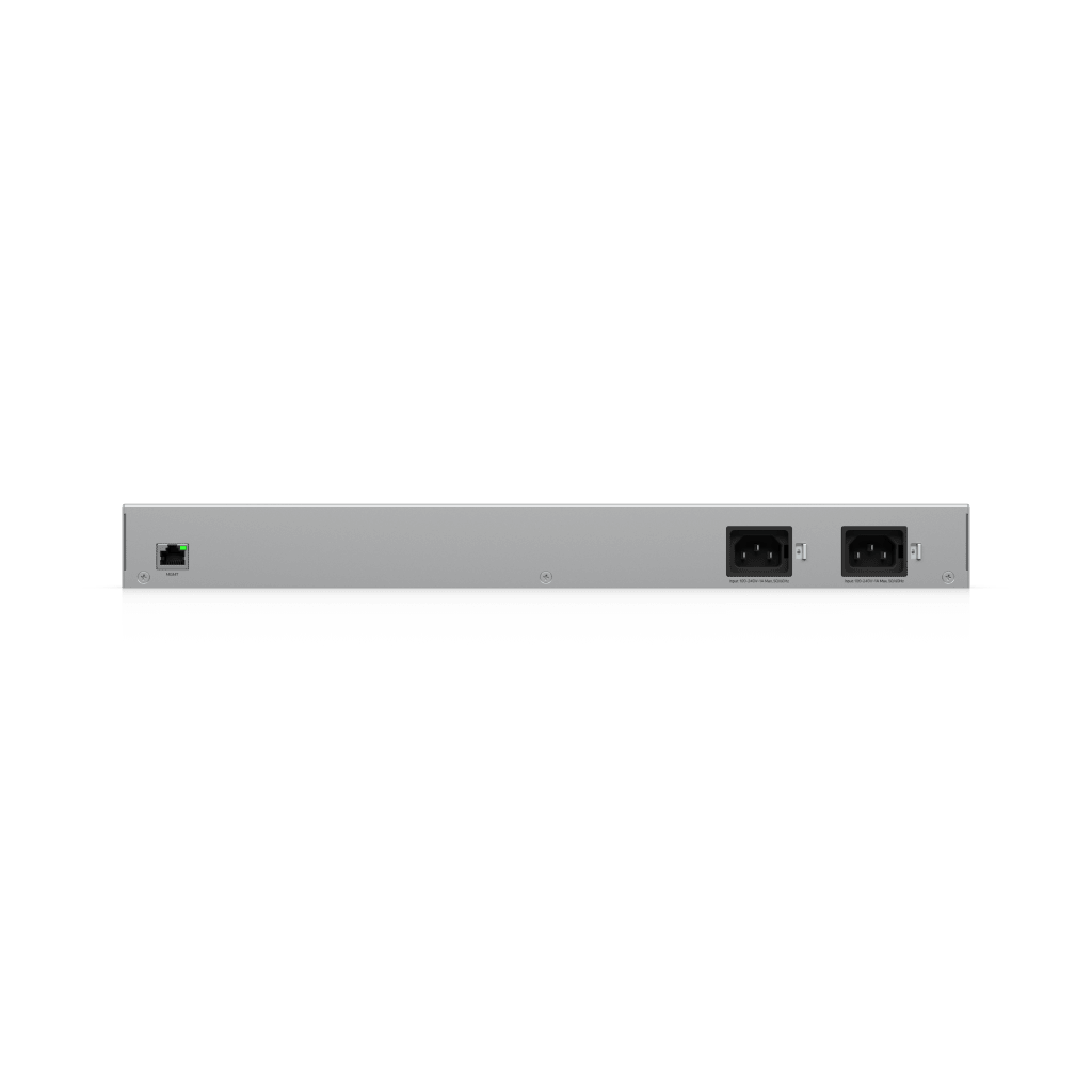 UniFi USW-WAN – Switch WAN Capa 2 con 3 Puertos RJ45 10 GbE y 1 Puerto RJ45 GbE y Alimentación CA Redundante para Alta Disponibilidad con UniFi Gateways en Modo Shadow (Rack 1U)