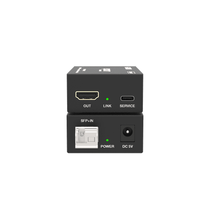 Extensor HDMI sobre Fibra Óptica | Resolución 4K2K@60Hz | Monomodo | 4:4:4 | Ancho de Banda 18 Gbps | Distancia hasta 10 km | HDCP 2.2 | HDR10+ Dolby Vision | Audio 7.1CH