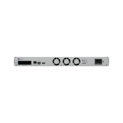 UNVR G2 UniFi Protect 1U con 4 Bahías para Discos Duros, Soporte para hasta 60 Cámaras HD, 50 Cámaras 2K o 30 Cámaras 4K, Puerto 10G SFP+ y 2.5GbE, Análisis Edge-AI Integrado