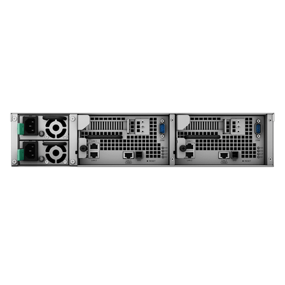 Sistema de Almacenamiento de Alta Escalabilidad Synology SA3200D | Arquitectura de Controlador Dual Activo-Pasivo | Capacidad Bruta de 576 TB | 12 Ranuras SAS | Compatibilidad con Virtualización | Protección de Carga de Trabajo sin Licencia