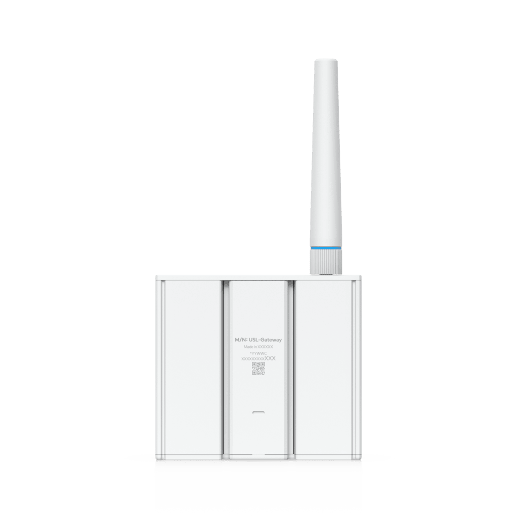 Gateway SuperLink Inalámbrico de Largo Alcance y Baja Latencia para Sensores UniFi Protect con Alcance de hasta 2 km, Alimentación PoE/USB-C y Montaje en Pared o Riel DIN