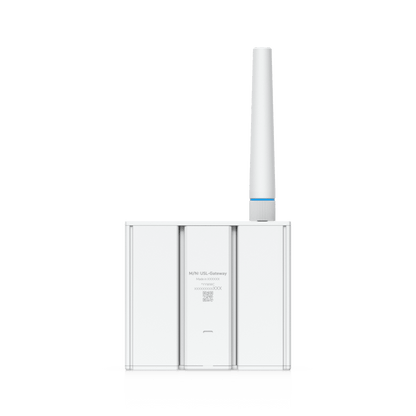 Gateway SuperLink Inalámbrico de Largo Alcance y Baja Latencia para Sensores UniFi Protect con Alcance de hasta 2 km, Alimentación PoE/USB-C y Montaje en Pared o Riel DIN