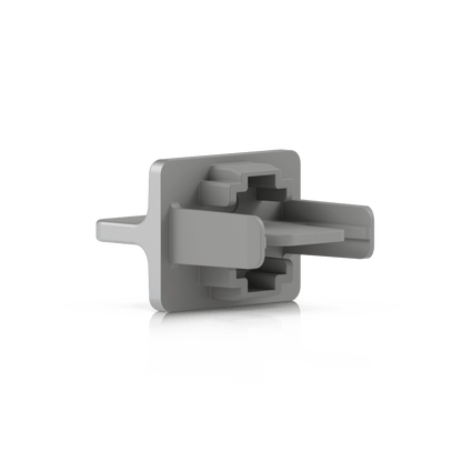 Cubierta Protectora RJ45 para Puertos Ethernet, Instalación Fácil, Acabado Estético para Equipos Rack UniFi, Paquete con 24 Piezas