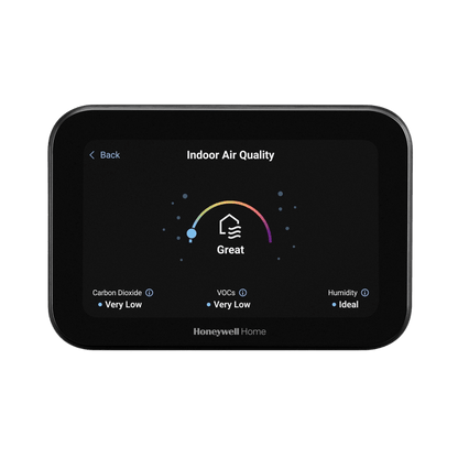 Termostato Inteligente ElitePRO / S1200 Smart Thermostat / Negro / Pantalla 5" / 4H-2C Bomba Calor / 3H-3C Convencional / Control IAQ / Video Doorbell / Redlink+WiFi+Bluetooth+Matter
