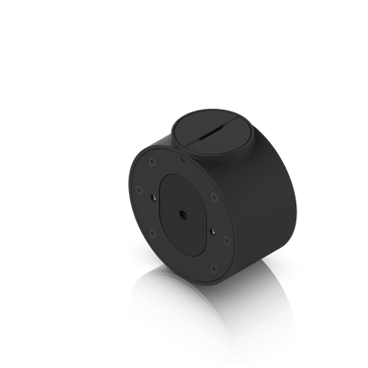 Camera Compact Junction Box – Caja de Conexiones Antimanipulación para Cámaras Compactas Dome y Turret Color Negro