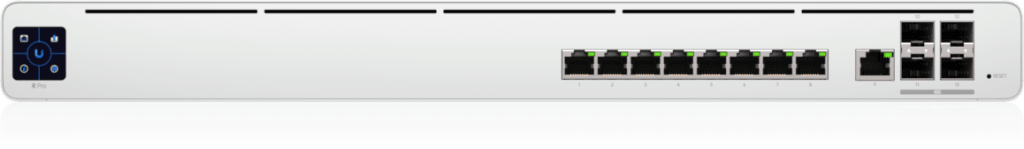 UISP Router Pro – Router 10 GbE para ISP con Switch Capa 2 Integrado, Enrutamiento Avanzado y Rendimiento NAT de hasta 9.5 Gbps