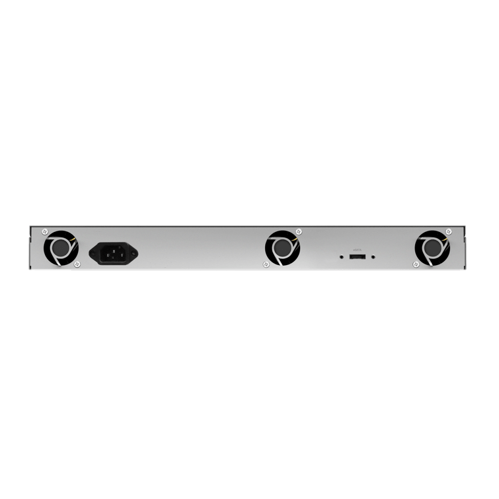 Unidad de Expansión Synology RX418 | 4 Bahías SATA HDD/SSD 3.5" y 2.5" | eSATA | Profundidad 30 cm | Compatible con RackStation 1U | Administración DSM.
