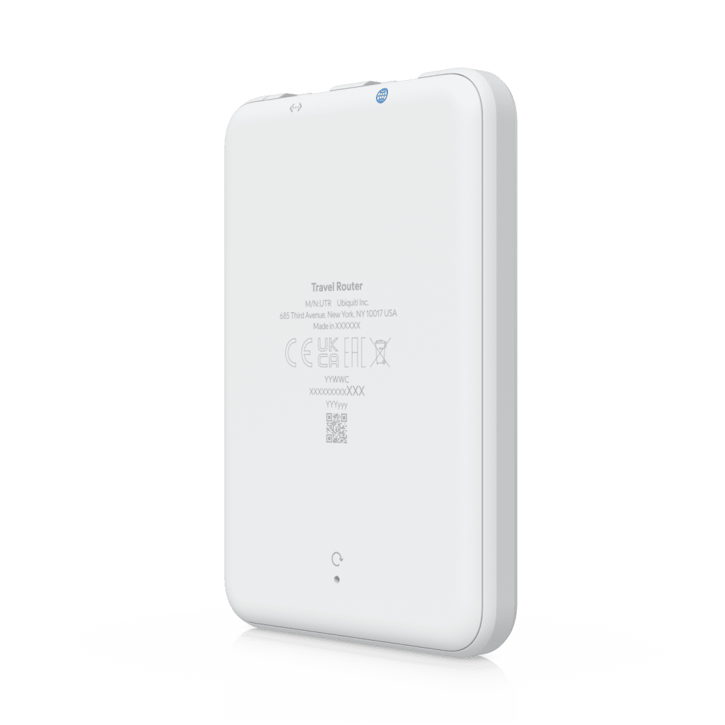 UniFi Travel Router de Viaje Ultradelgado para Extender tu Red UniFi de Forma Segura en Cualquier Lugar