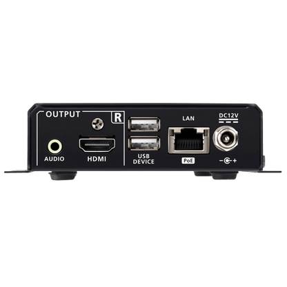 Codificador/Decodificador HDMI | Over IP H.265 True 4K | 3840x2160@60Hz 4:4:4 | Audio Embebido-Desembebido | Función de Video Wall | USB 2.0 + RS-232 | Matriz AV | PoE