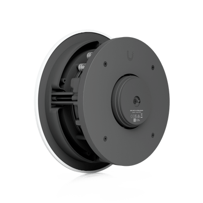 UniFi In-Ceiling Speaker Altavoz Empotrable de Techo / Woofer 6.5" 130W / Tweeter 1" Pivote ±15° / 8 Ohms / Cobertura Simétrica Axial de 90° / NDAA Compliant