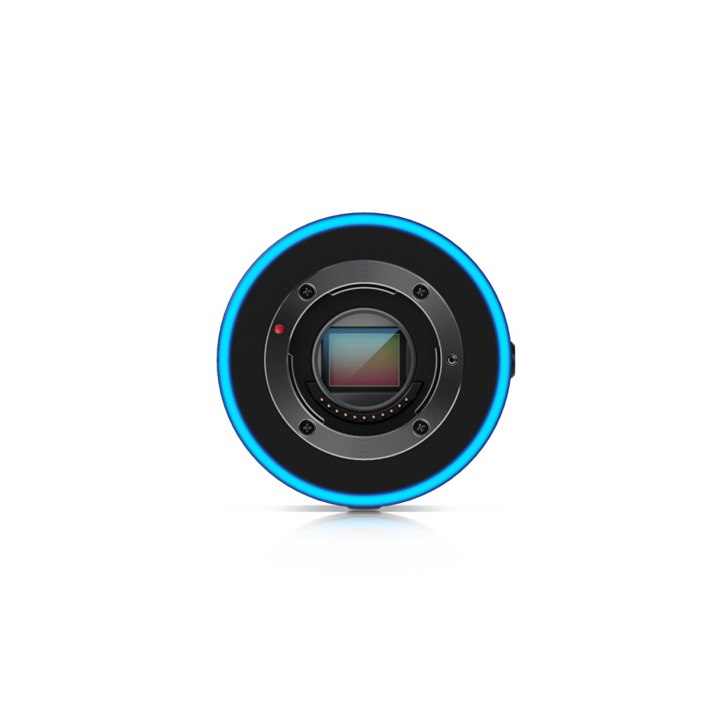 UniFi Protect AI DSLR Long Distance – Cámara 4K PoE+ para Interior/Exterior con Sensor de Alta Sensibilidad, Lente Fija de larga distancia de 45 mm y Analítica Avanzada por IA