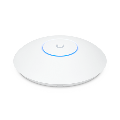 Access Point UniFi WiFi 7 Pro / Soporta 6 GHz / para Interior en Techo o Pared / 6 streams / MU-MIMO 2x2 en cada banda (2.4/5/6 GHz) / Multi-Link Operation /  Puerto 2.5 GbE. NO incluye POE+