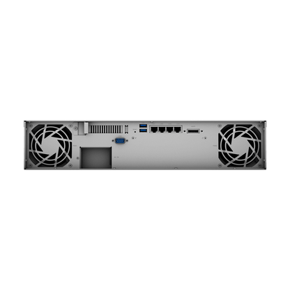Servidor de Almacenamiento en Red RackStation RS1221+ | 8 Bahías | Expansión a 12 Bahías | CPU AMD Ryzen V1500B | 4 GB DDR4 ECC | RAID Soportado | 10/25GbE | Synology High Availability | Protección de Datos Integral.