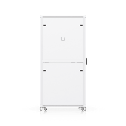 UACC Rack Cabinet 42U (600 × 1000 mm) – Gabinete de Piso Totalmente Ensamblado con Ventiladores Integrados, Paneles Removibles, Ruedas con Seguro y Puerta Frontal Perforada para Óptimo Flujo de Aire