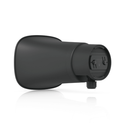 UniFi Protect AI Horn Speaker, Altavoz IP 120 dB, PoE+, Alerta AI Avanzada, Montaje Pared, Esquina y Poste, IP66, Color Negro