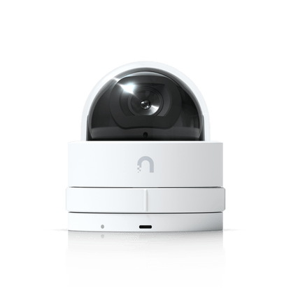 Cámara IP UniFi G5 Domo Ultra, de bajo perfil para interior, 2K (4MPX), ángulo amplio 102.4°, visión nocturna IR hasta 20 mts, detección de eventos, para pared o techo