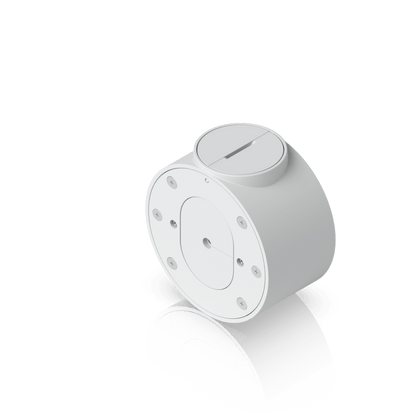 Camera Compact Junction Box – Caja de Conexiones Antimanipulación para Cámaras Compactas Dome y Turret Color Blanco