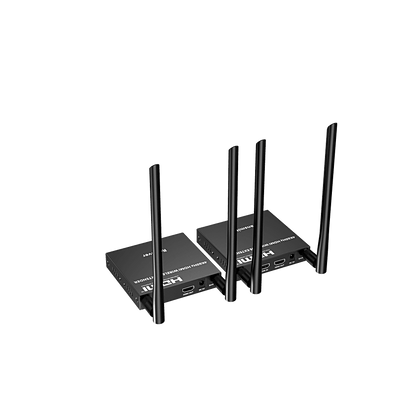 Kit Extensor Inalámbrico HDMI | 4K@60Hz 4096x2160 | Tecnología ipcolor STREAM | Banda 5G 5.18-5.24 GHz | Distancia 50 m | Conexión de Hasta 1 a 4