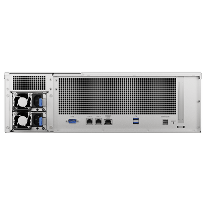 Servidor de Almacenamiento RackStation RS2825RP+ | 16 Bahías | 3U | Hasta 560 TB | Rendimiento 3,519/1,790 MB/s | Fuentes de Alimentación Duales | Expansión PCIe | Compatible con Virtualización y Vigilancia.