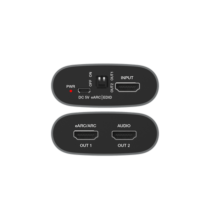 Extractor eARC HDMI | 18 Gbps | Audio Digital | Compatibilidad 4K HDR | Diseño Compacto