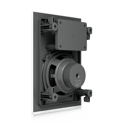 UniFi In-Wall Speaker Altavoz Empotrable de Pared / Woofer 6.5" 130W / Tweeter 1" Pivote ±15° / 8 Ohms / Cobertura Simétrica Axial de 90° / NDAA Compliant