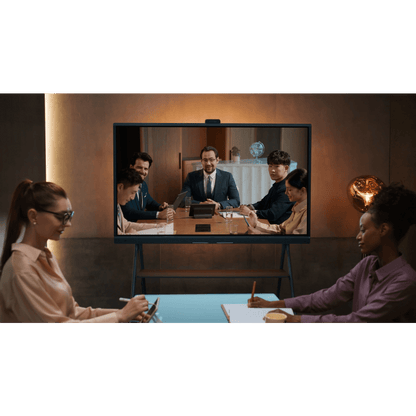 Yealink MeetingBoard 86 Pro, Centro de Colaboración Inteligente con IA, 4K UHD, Android 13, Micrófonos Integrados y Cámara Ultra Gran Angular
