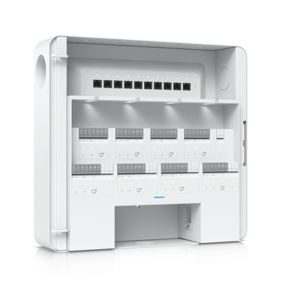Enterprise Access Hub/Concentrador de Acceso Empresarial con Control de Entrada y Salida de hasta 8 Puertas y Soporte de Respaldo de Batería