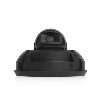 UniFi G6 Dome – Cámara 4K Antivandálica y Todo Clima con Sensor de 8 MP (1/1.8”), Motor de IA Multi-TOPS y Visión Nocturna Infrarroja de Largo Alcance, Color Negro