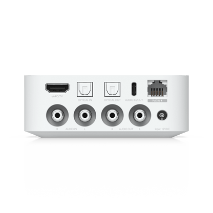 Streamer de Audio Digital PoE Multi-Zona Compacto con Diseño Versátil, Control Intuitivo y Compatibilidad con Múltiples Servicios de Streaming de Música
