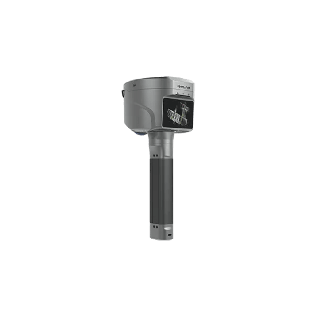 Receptor GNSS SLAM RTK Profesional / Tecnología SLAM + RTK Integrada / Precisión Milimétrica 2.5 mm + 0.1 ppm / 4 Cámaras HD para Medición por Imagen / Pantalla Táctil 2.8 Pulgadas / Conectividad LTE + WiFi 6 + Bl