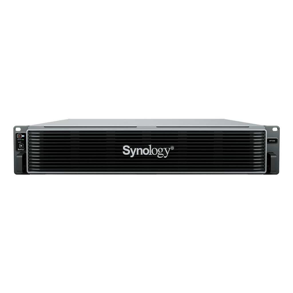 Dispositivo de Protección de Datos Synology ActiveProtect DP7200 | 2U Rack | AMD EPYC 7272 12 Núcleos | 32 GB RAM (Max 512 GB) | 10 HDD 12 TB RAID 6 + 1 Spare | 2 SSD 1920 GB RAID 1 | 2 Puertos 10 GbE | Protección Ransomware.