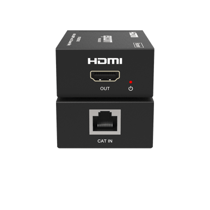 Splitter HDMI 1x2 | 4K@60Hz a 60m | 4K@30Hz a 70m | Cable Cat6 | EDID | HDCP 2.2 | Salida Loop
