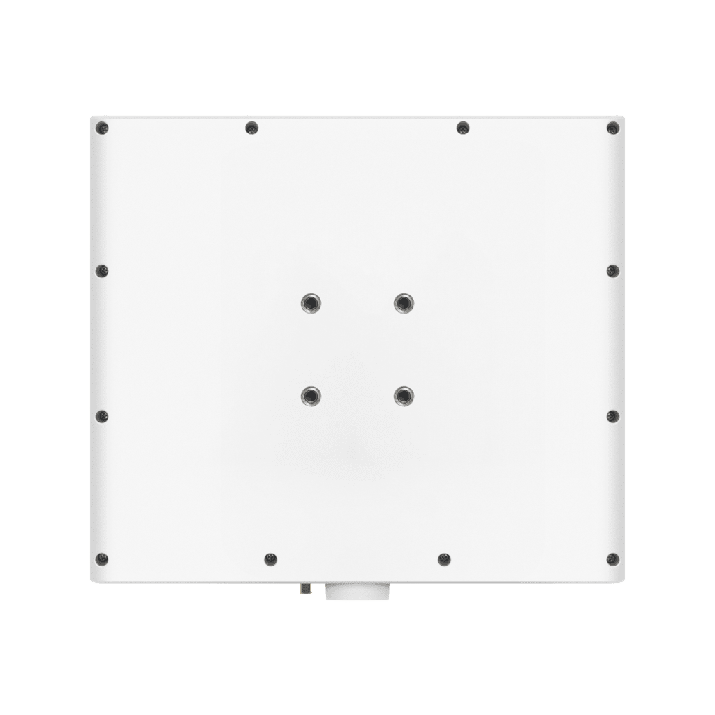 Access Point WiFi 6 Outdoor AX3000 / 2402 Mbps 5 GHz + 574 Mbps 2.4 GHz / Antenas Direccionales 30ºH-30ºV, 12 dBi 2.4 GHz + 15 dBi 5 GHz / IP68 / -30°C a +70°C / PoE+ 802.3at / Omada Cloud Management / 802.11k/v/r Roaming