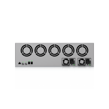 NVR Empresarial Core UniFi Protect 3U con 16 Bahías para HDD/SSD 2.5”/3.5”, Soporte para hasta 300 Cámaras 4K o 500 Full HD, Fuentes de Poder Hot-Swap y Expansión de Almacenamiento Opcional