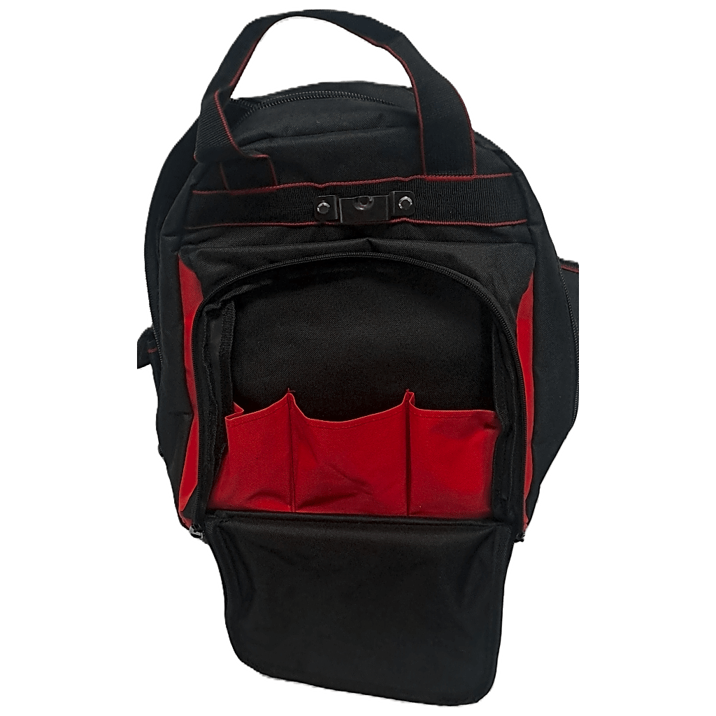Mochila para Herramienta de 41x17.5x33 cm con 15 bolsillos.
