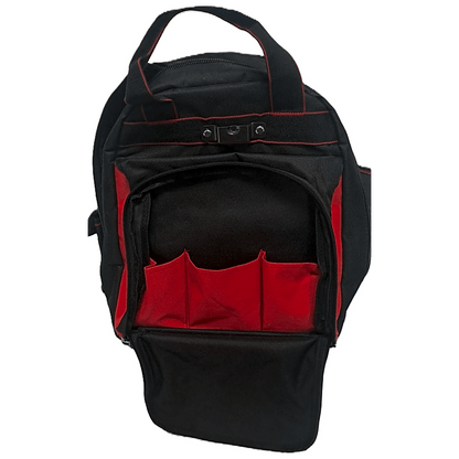 Mochila para Herramienta de 41x17.5x33 cm con 15 bolsillos.